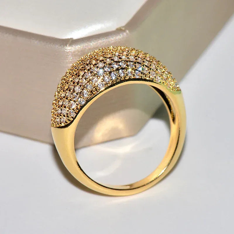 Starry Rhinestone Ring - Viexta