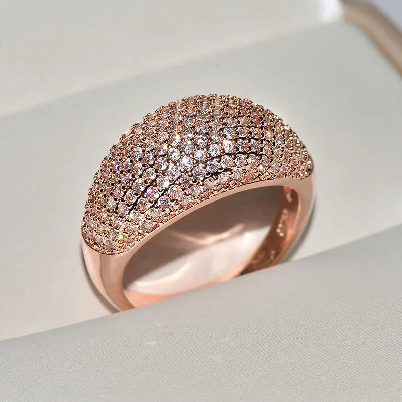 Starry Rhinestone Ring - Viexta