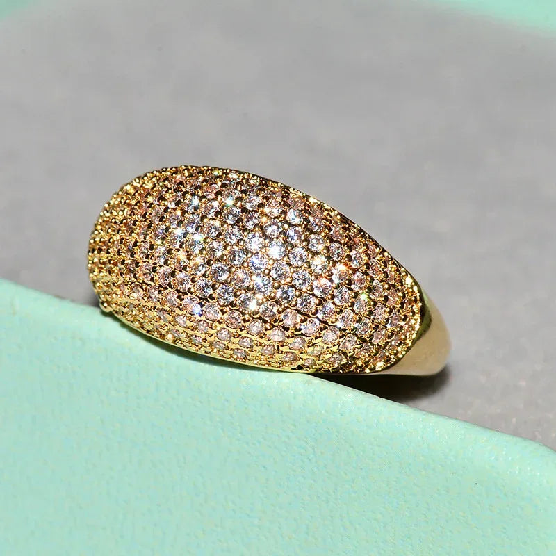 Starry Rhinestone Ring - Viexta