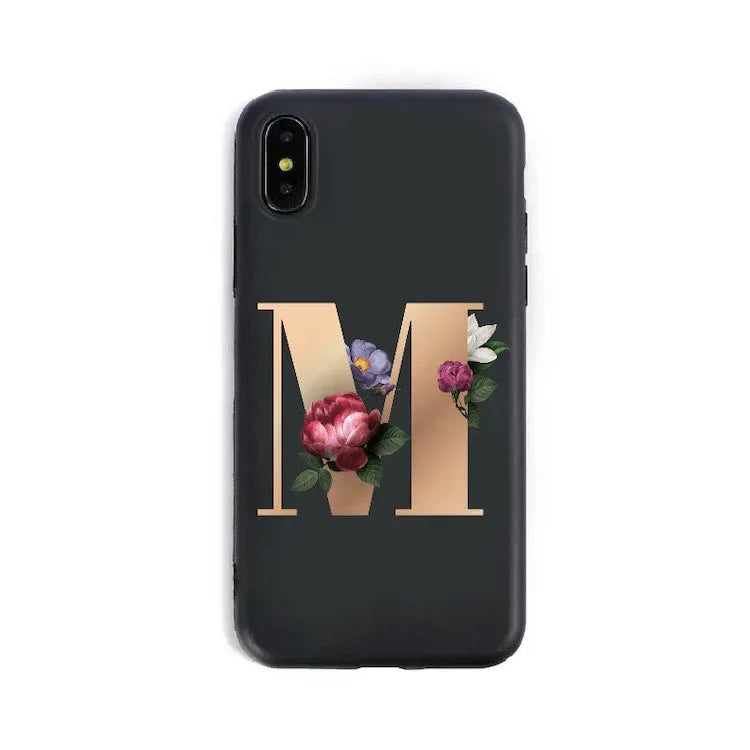 26 English Alphabet Silicone Phone Cases for IPHONE - Viexta