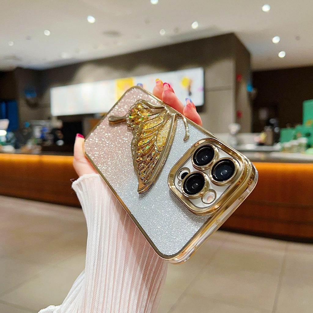 Glitter Meng Die Quicksand iPhone Case - Viexta