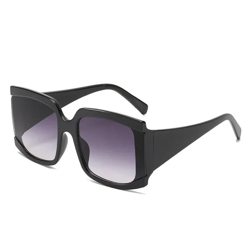 Square Large Frame Sunglasses - Viexta