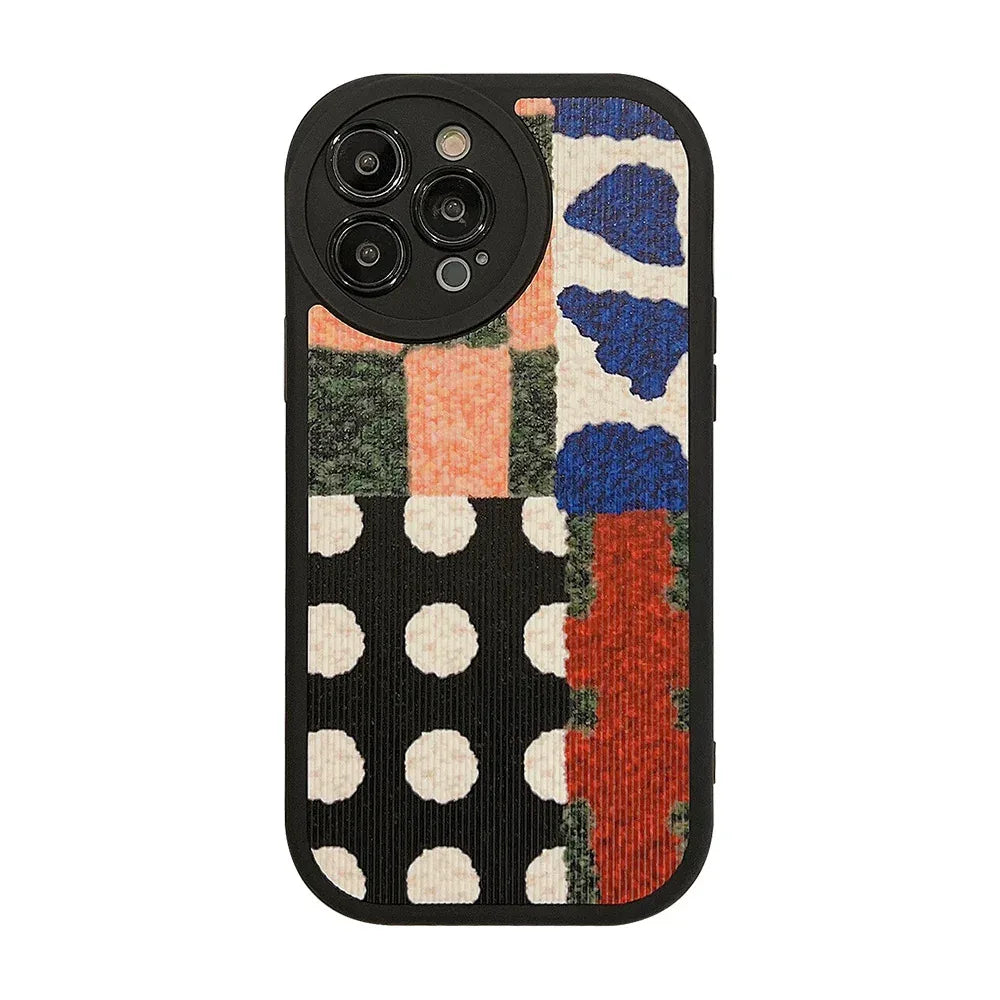 art-color-patchwork-iphone-case - Viexta