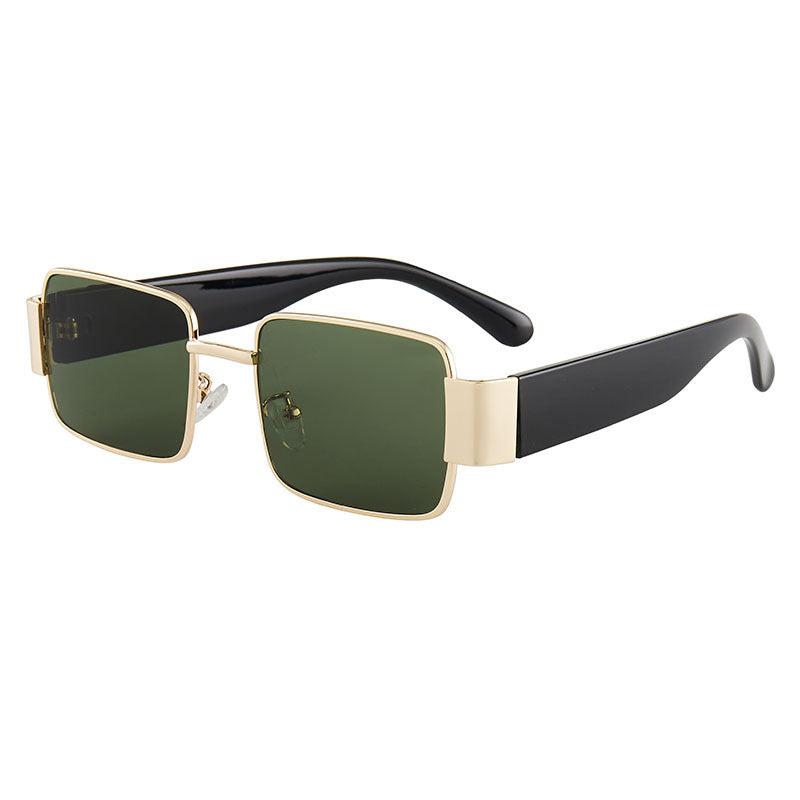Large frame square face slimming sunglasses