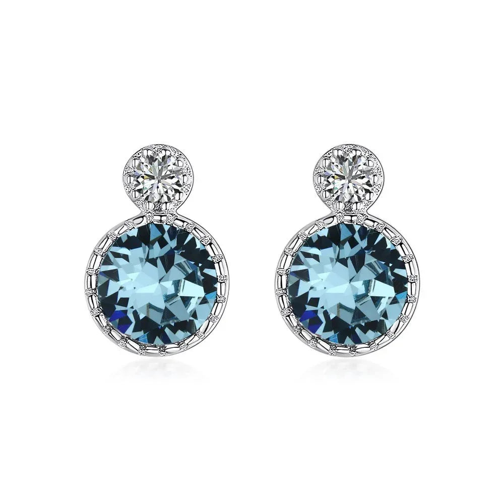 925 Sterling Silver Stud Earrings For Women - Viexta