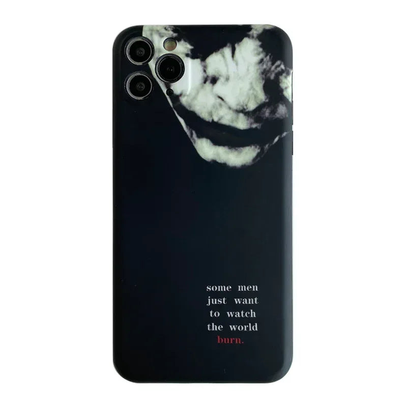 Clown frosted iPhone case - Viexta