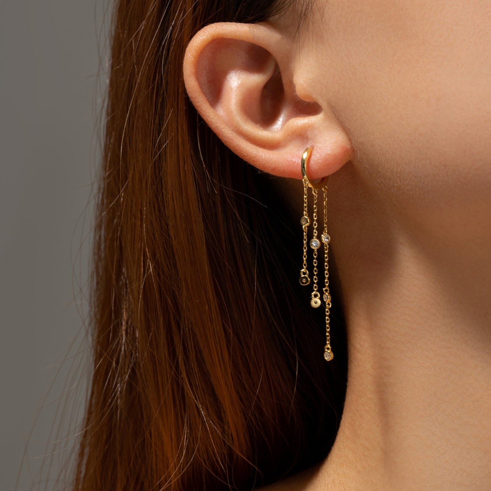 Sterling Silver Tassel Earrings