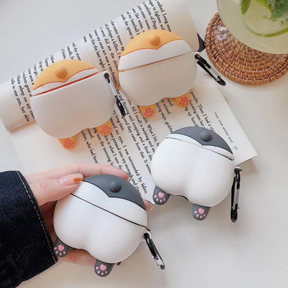 Cute Corgi AirPods Earphone Case