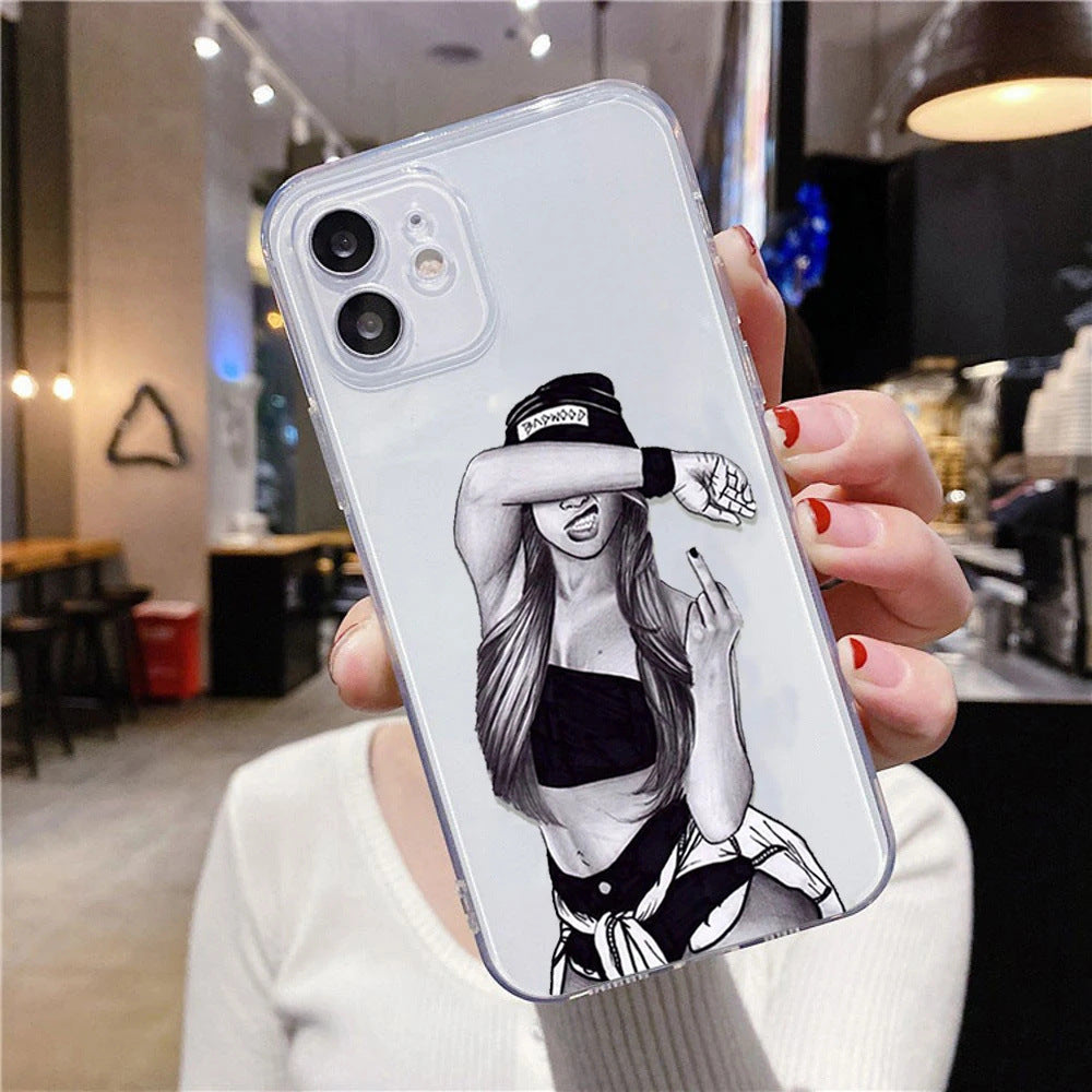 Fashion Girl Cute Braid iPhone Case