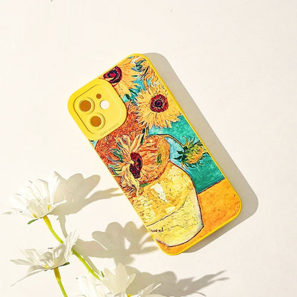 Sunflower Silicone iPhone Case