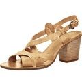 Women's High Heel Open Toe Buckle Sandals - Viexta