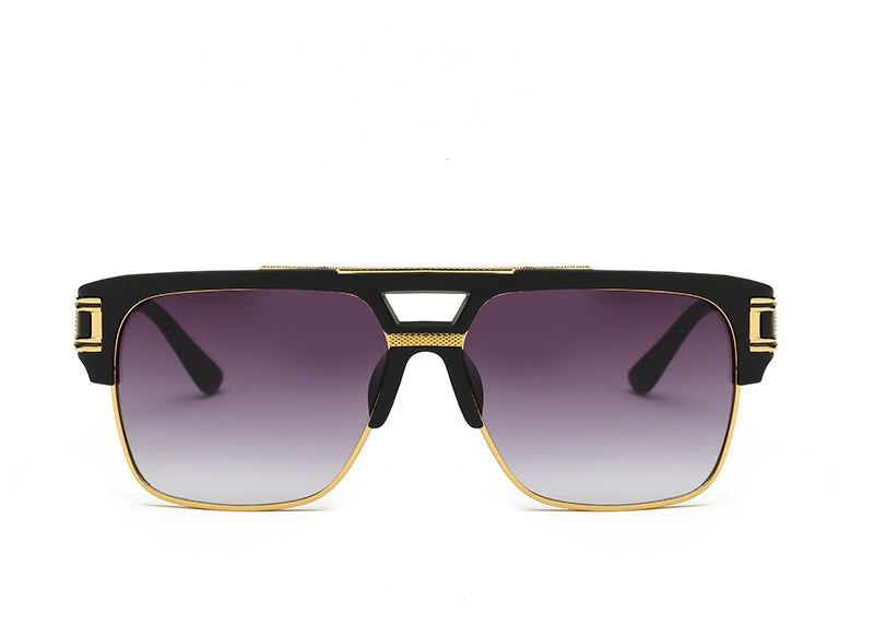Retro Colorful Reflective Sunglasses