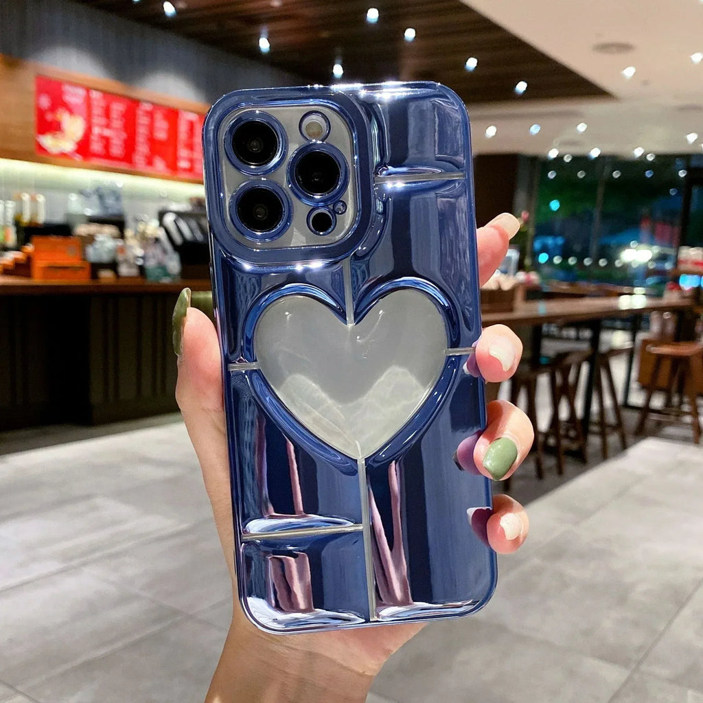 electroplated-love-iphone-case - Viexta