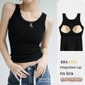Cup Cover One-piece Tank Top - Viexta