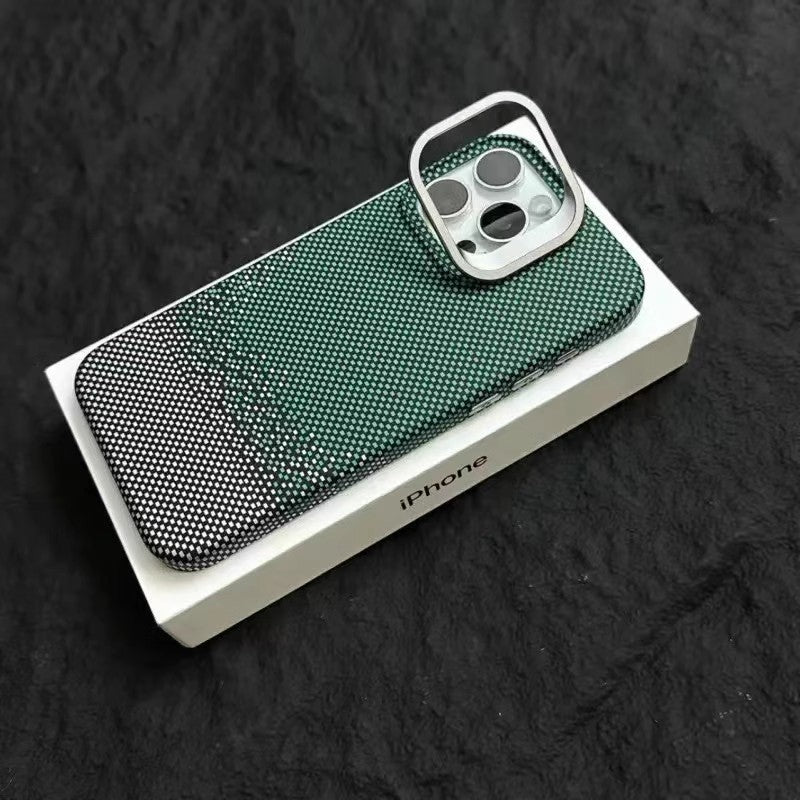 Kevlar Magnetic Carbon Fiber Pattern iPhone case