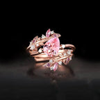 Women's Geometric Zircon Ring