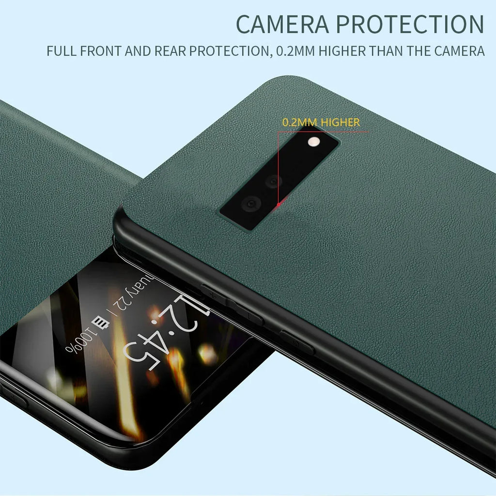 Pixel 6 Card Flip Protective Leather Case - Viexta