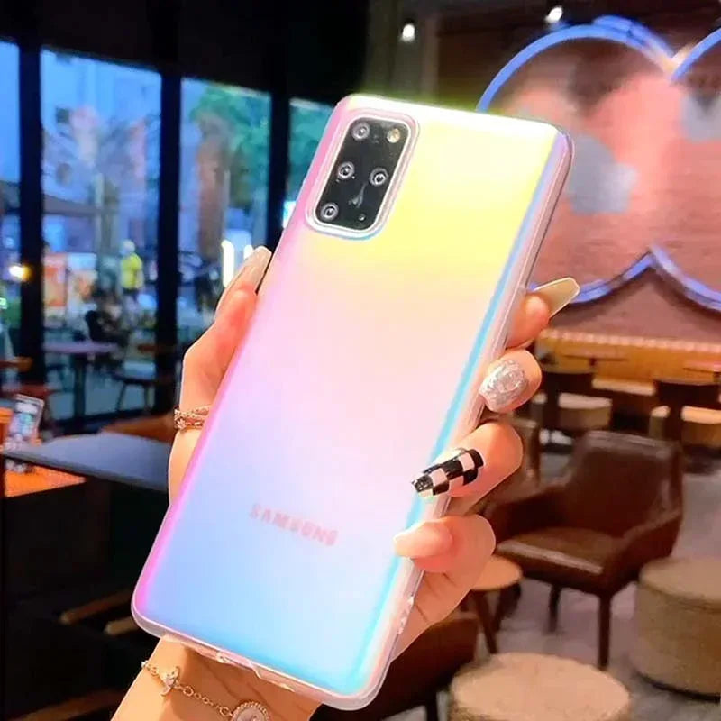 samsung-colorful-laser-gradient-phone-case - Viexta