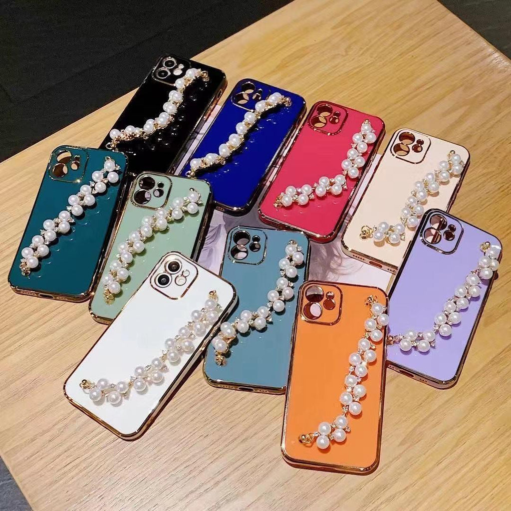 Pearl Bracelet iPhone Protective Case - Viexta