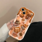 Chocolate Doll Lanyard iPhone Case - Viexta