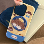 Cheese Puppy Magnetic Holder iPhone Case - Viexta