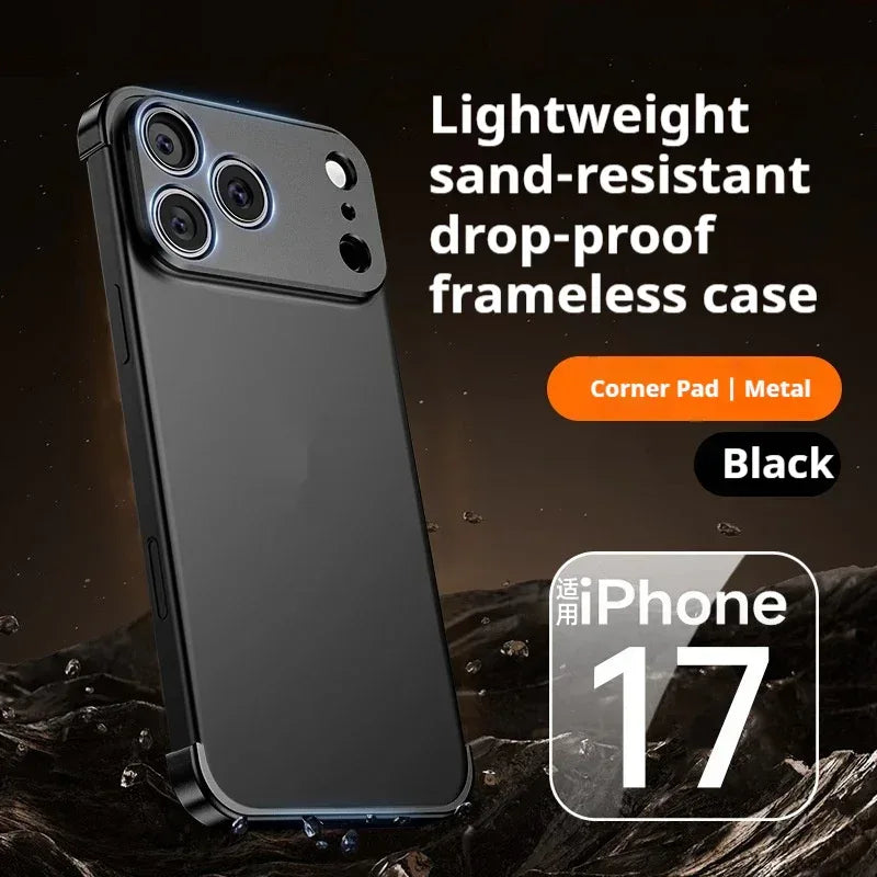 Metal Four-corner Pad iPhone Case - Viexta