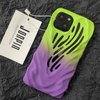 Titanium Gray Wind Hollowed iPhone Cases - Viexta