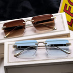 frameless-trimming-fashion-personalized-sunglasses - Viexta