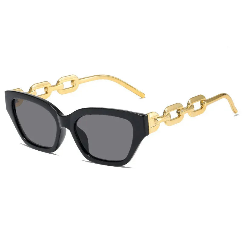 Retro Modern Thick Frame Sunglasses - Viexta