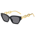 Retro Modern Thick Frame Sunglasses - Viexta