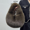 Portable Fur Bag Fall Winter Popular High-grade Niche - Viexta