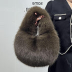 Portable Fur Bag Fall Winter Popular High-grade Niche - Viexta
