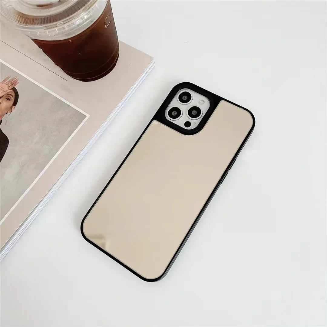Mirror iPhone Case With Letters - Viexta