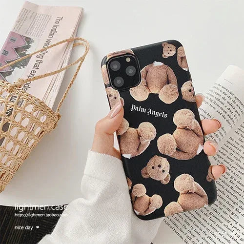 Teddy Bear Soft Silicone iPhone Case - Viexta