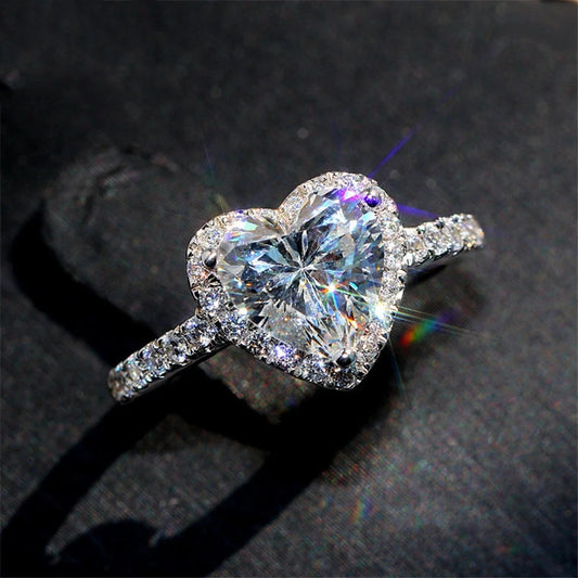 Luna Heart Ring