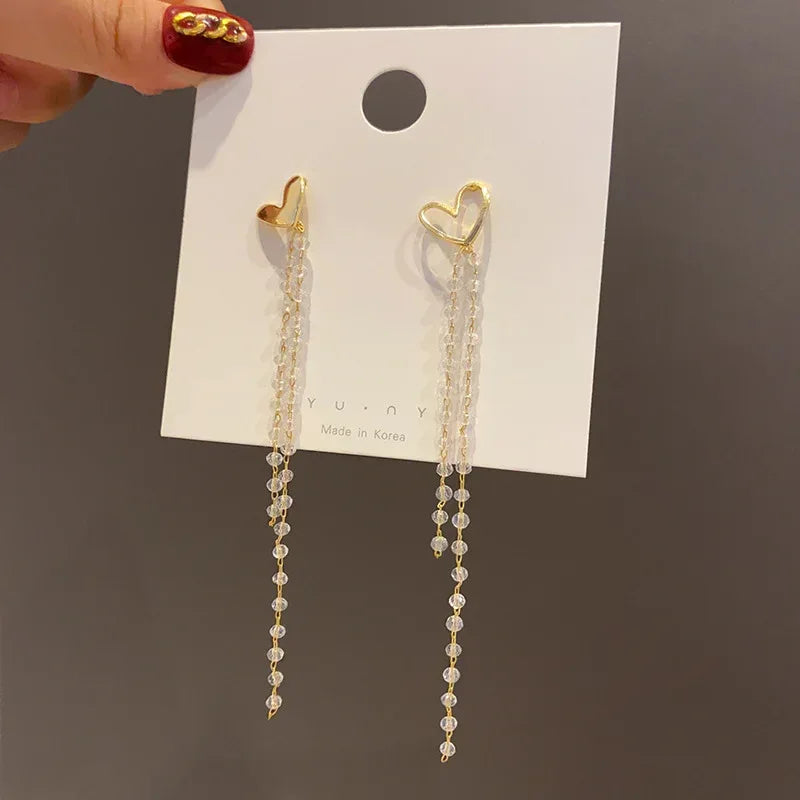 S925 Silver Needle Love Series Earrings - Viexta