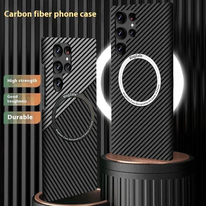 Magnetic Kevlar Drop-resistant Samsung Protective Case - Viexta