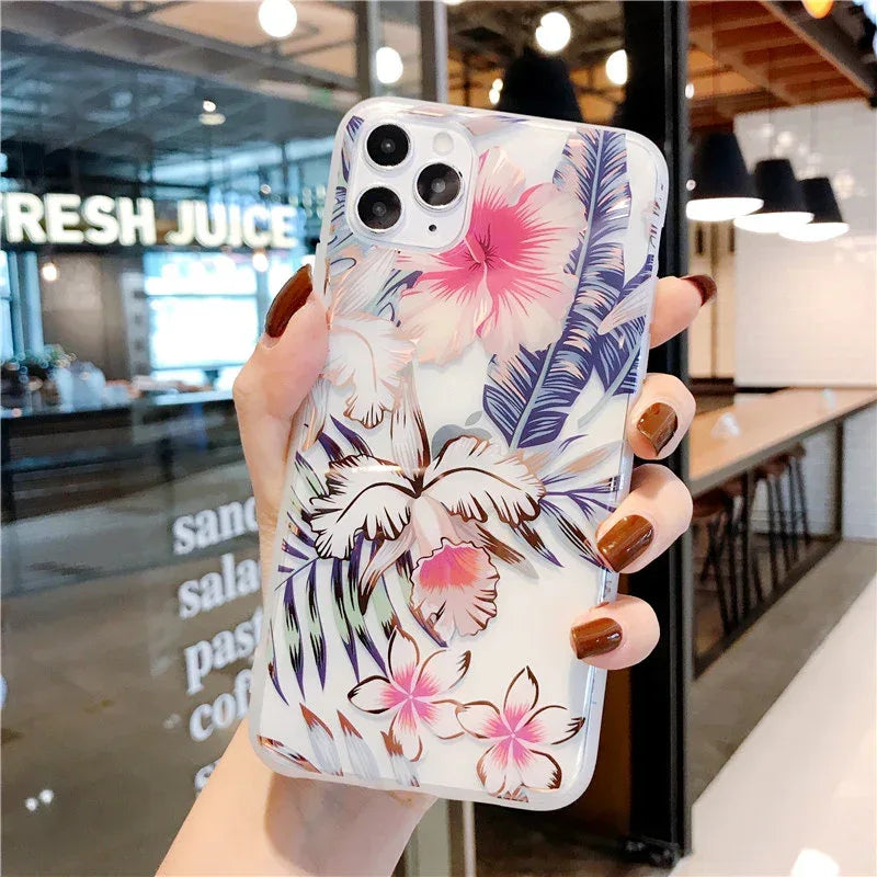 Flower iPhone case - Viexta