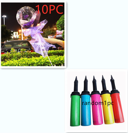 LED Luminous Balloon Rose Bouquet