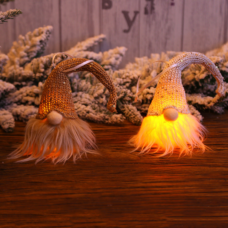 Christmas Forester Gnome LED Doll Light