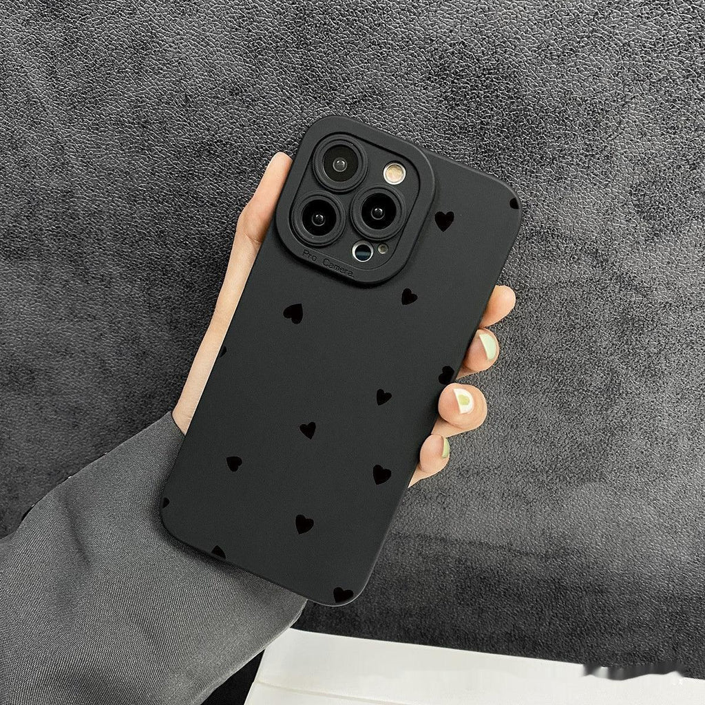 black-with-love-iphone-case-protective - Viexta