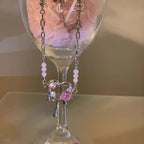 Peach Heart Necklace - Viexta
