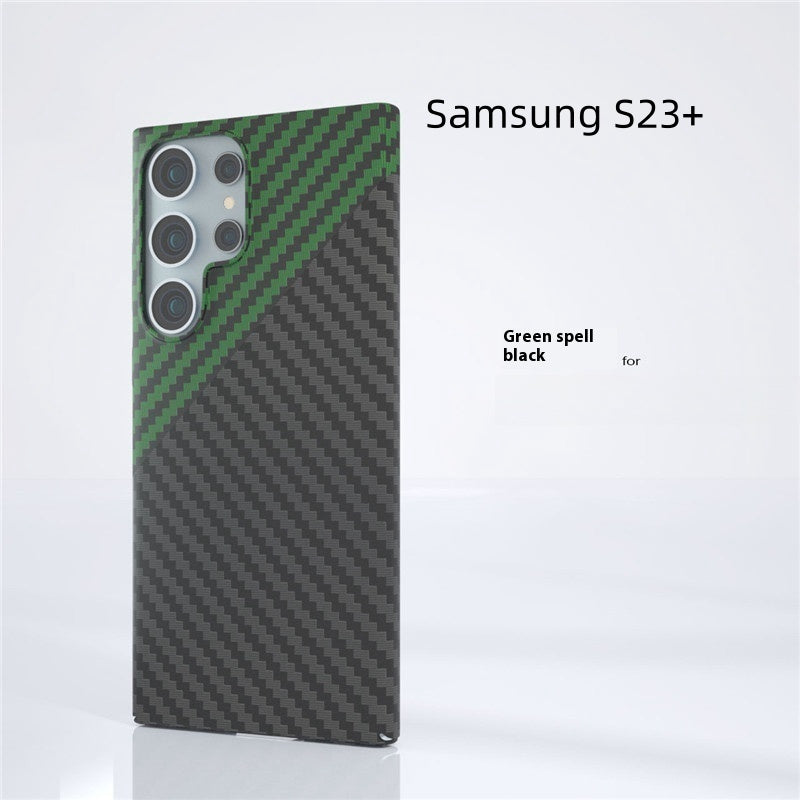 Carbon Fiber Hard Shell Samsung S Series Phone Case