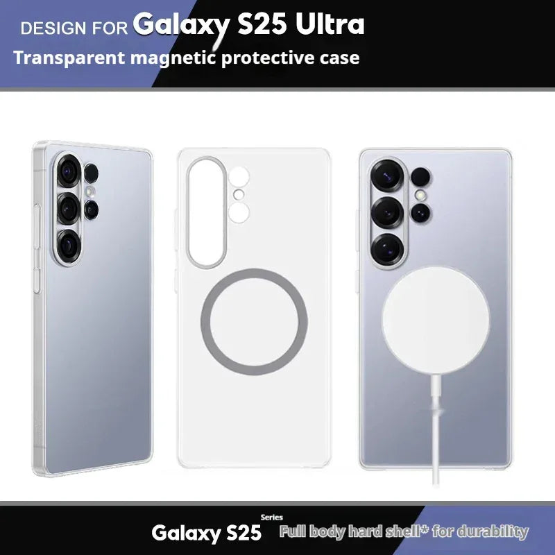 Transparent Three-edge Protective Shell High Samsung case - Viexta