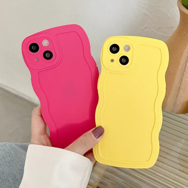 Liquid Wavy Wrist Band Samsung Case - Viexta