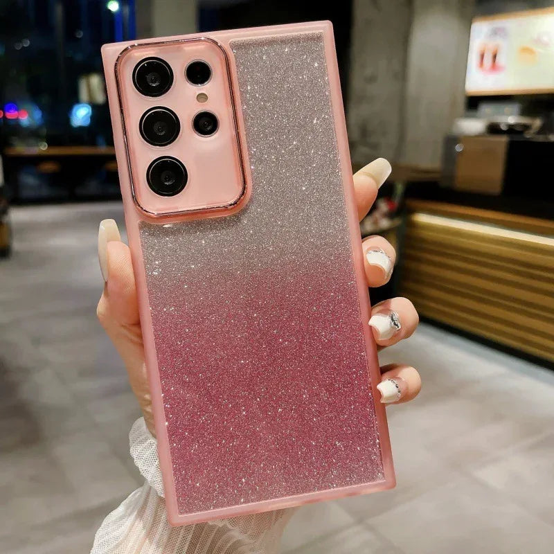 Glitter Samsung phone case - Viexta
