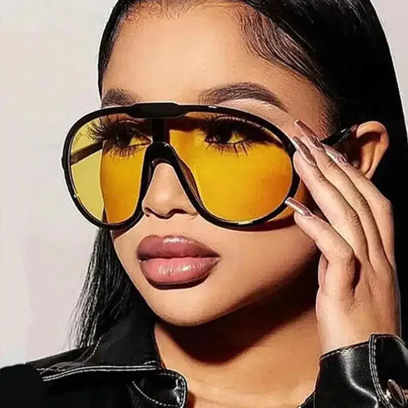 Large Rim Sunglasses - Viexta