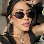 small-frame-oval-vintage-sunglasses - Viexta