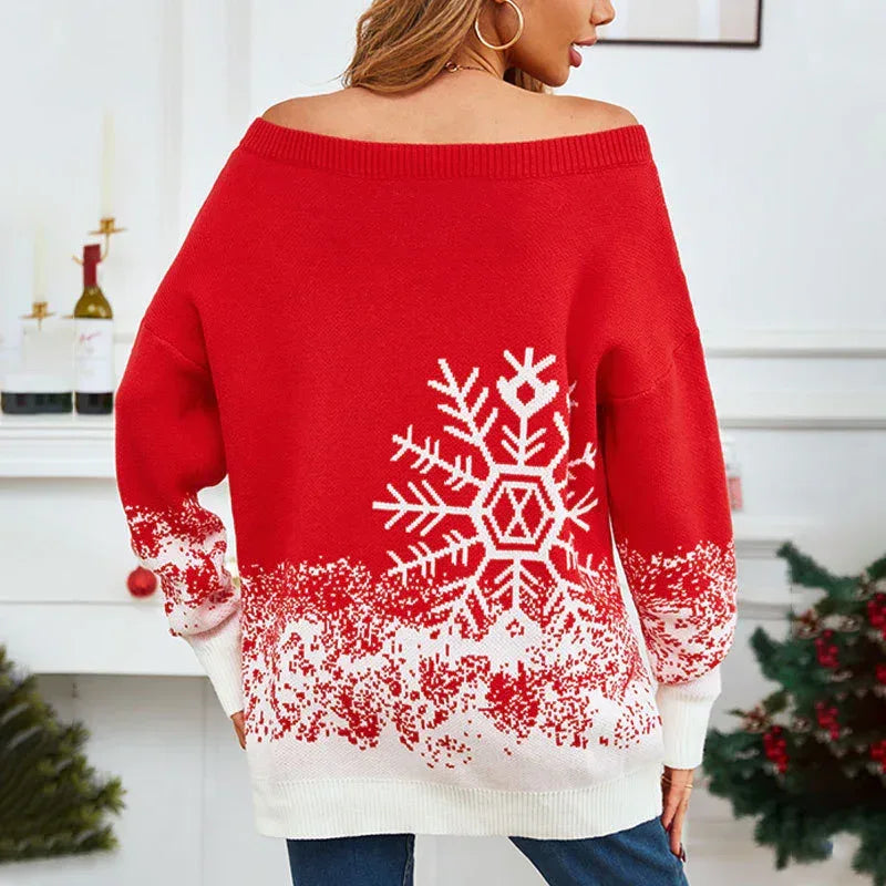 Little Snowflake Christmas Sweater - Viexta