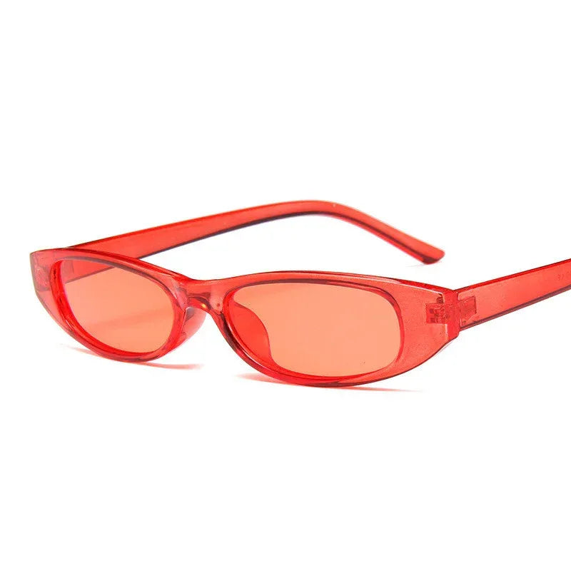 Trendy Cat Eye Metal Hinged Glasses - Viexta